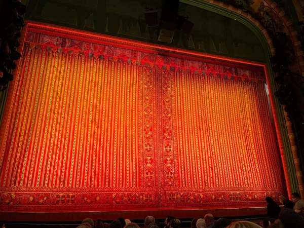 New Amsterdam Theatre, section: Orchestra C, row: H, seat: 115