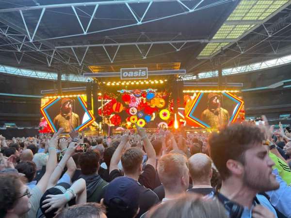 Wembley Stadium, section: Pitch Standing