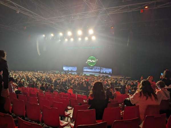 Zénith Paris, section: O, row: 16, seat: 217