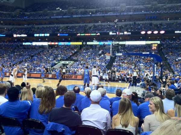 American Airlines Center, section: 105, row: B, seat: 10