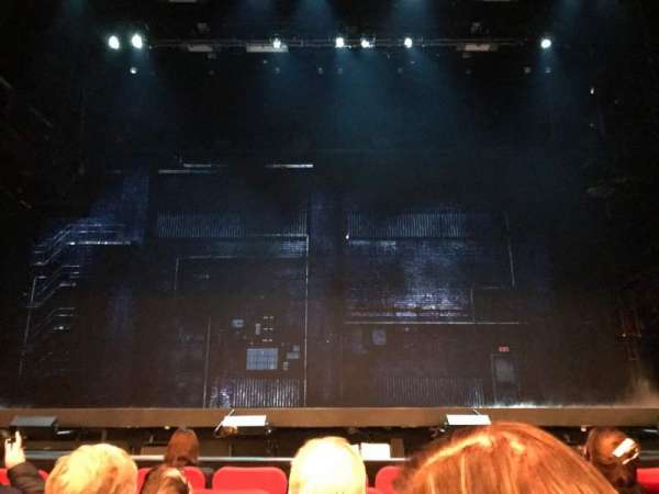 Broadway Theatre - 53rd Street, section: Orchestra C, row: F, seat: 107