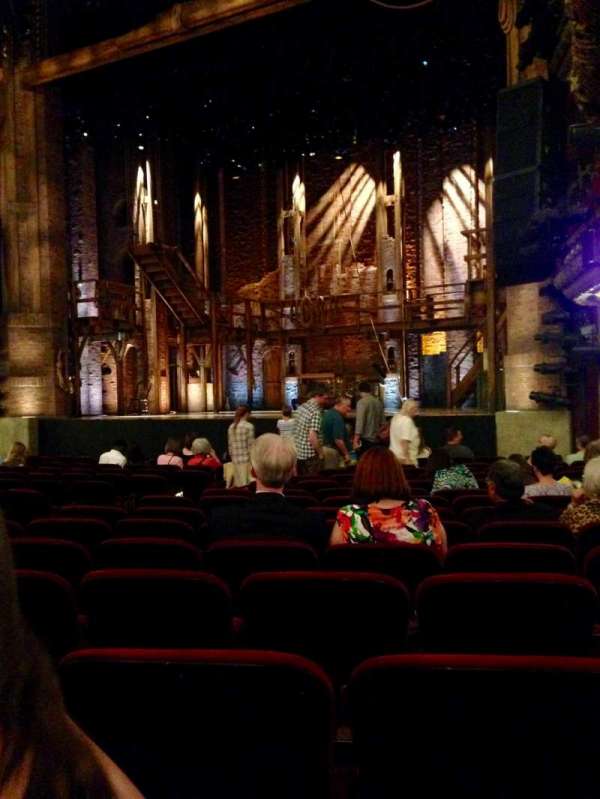 CIBC Theatre, section: Orchestra R, row: Q, seat: 14