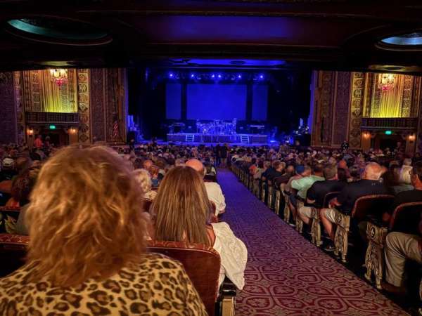 Embassy Theatre, Fort Wayne, section: 3, row: BB, seat: 1
