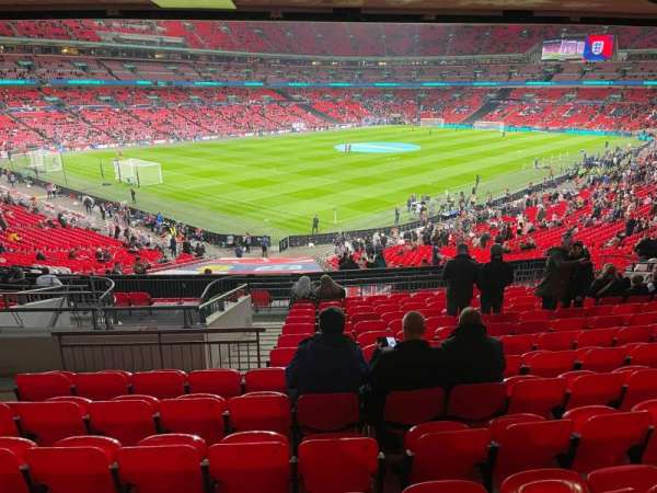 Wembley Stadium, section: 107, row: 44, seat: 134
