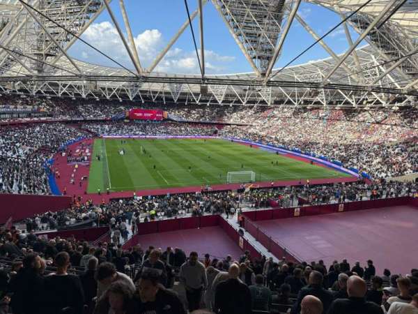London Stadium, section: 219, row: 53, seat: 83