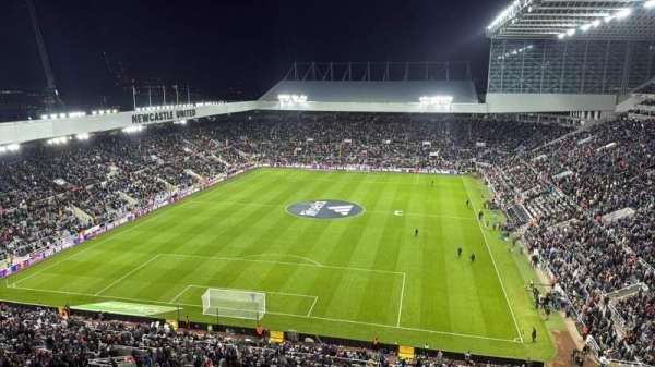 St James' Park, section: LS-LL7H, row: D, seat: 393