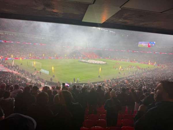 Wembley Stadium, section: 107, row: 43, seat: 125