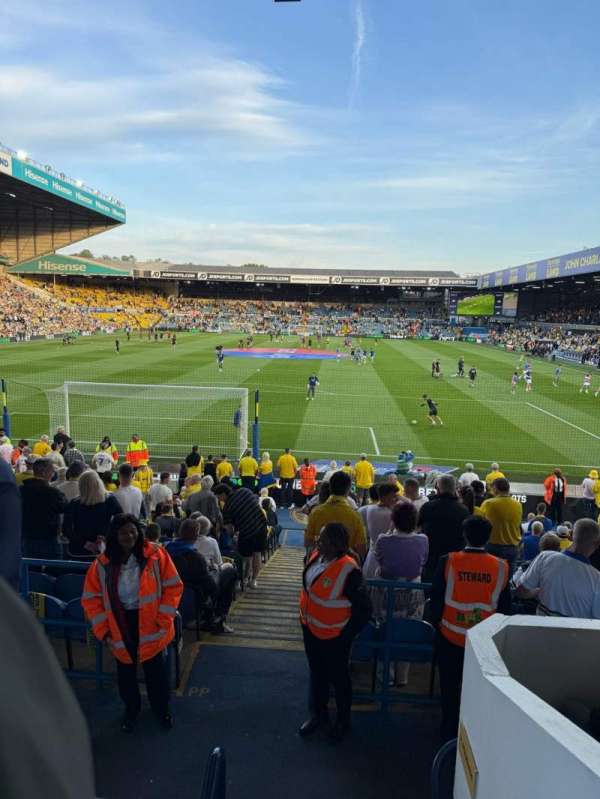 Elland Road, section: N9, row: E, seat: 77