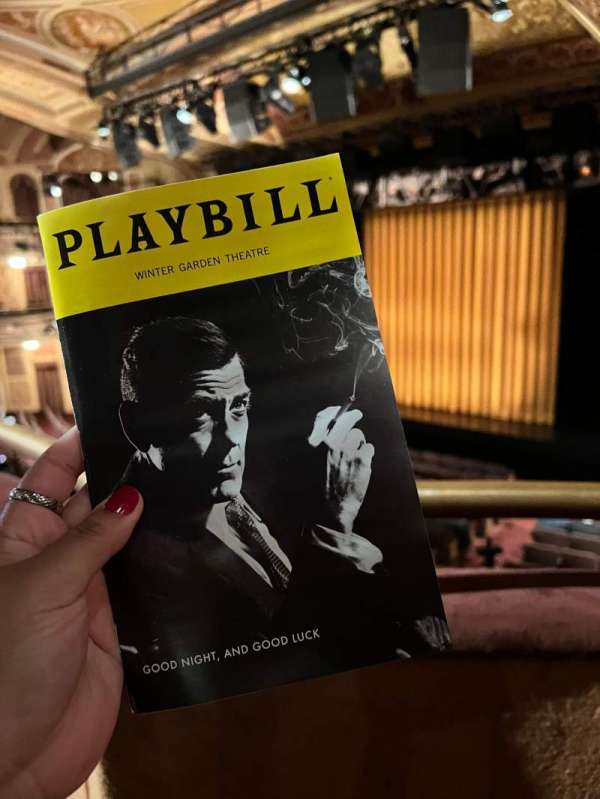 Winter Garden Theatre, section: Mezzanine R, row: A, seat: 2