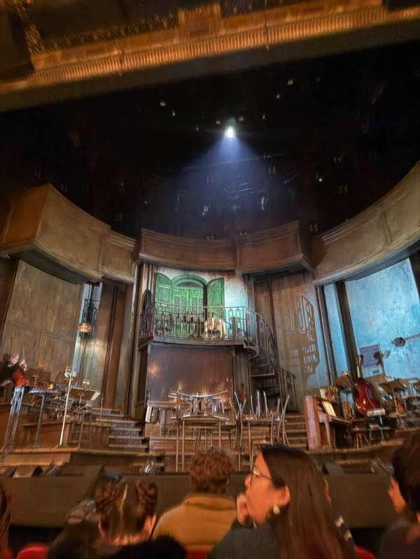 Walter Kerr Theatre, section: Orchestra C, row: F, seat: 107