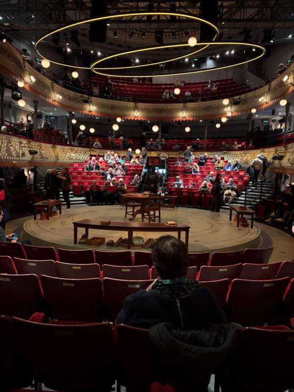The Old Vic, section: Stage Stalls, row: L, seat: 41