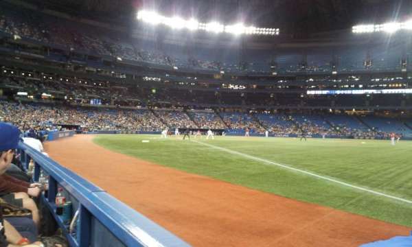 Rogers Centre, section: 113CR, row: 1, seat: 2
