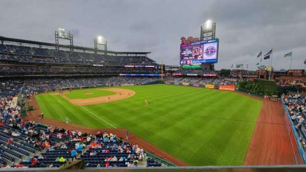 Citizens Bank Park, section: 207, row: 1, seat: 18