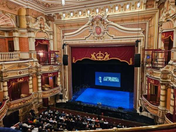King's Theatre, Glasgow, section: Upper Circle, row: B, seat: 15