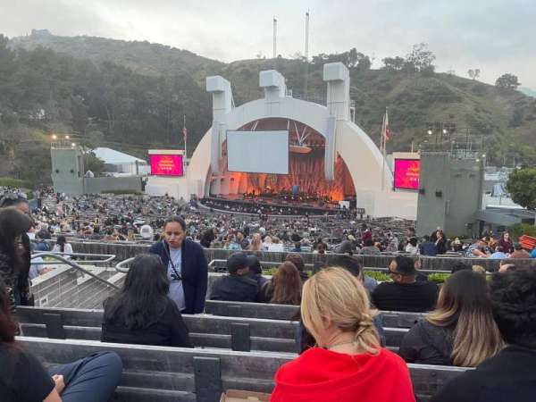Hollywood Bowl, section: F2, row: 9, seat: 114