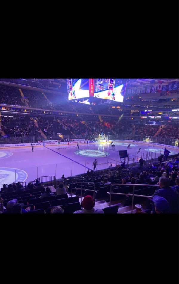 Madison Square Garden, section: 115, row: 15, seat: 16