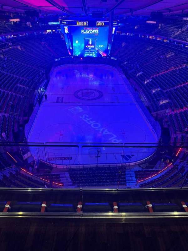 Madison Square Garden, section: 320, row: BS3, seat: 6
