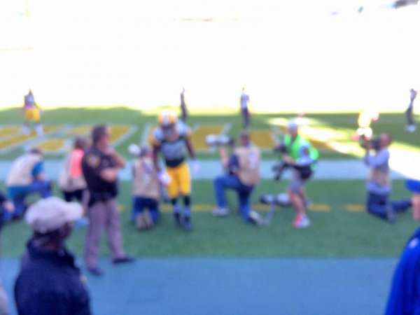 Lambeau Field, section: 137, row: 1, seat: 13