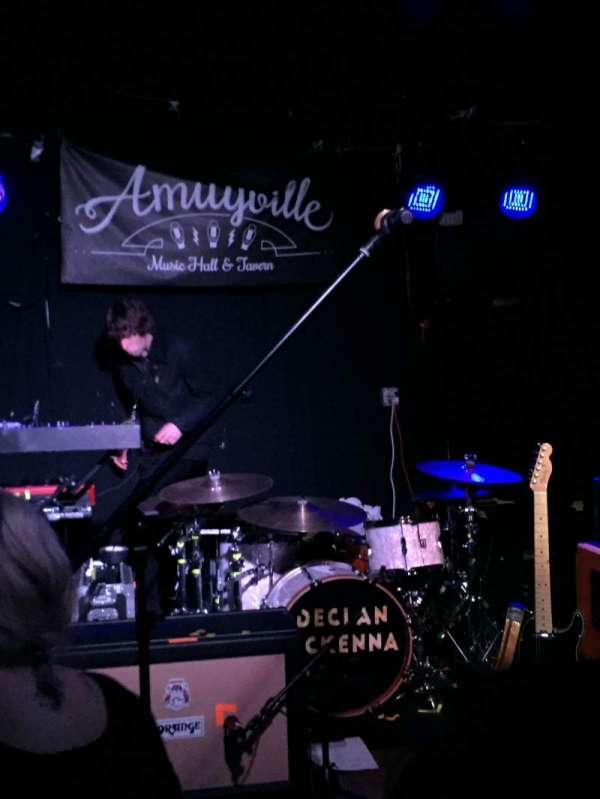 Amityville Music Hall, section: Front row, row: General admission