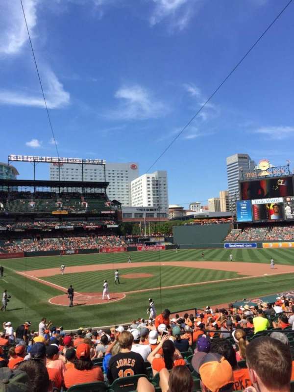 Oriole Park at Camden Yards, section: 32, row: 25, seat: 7