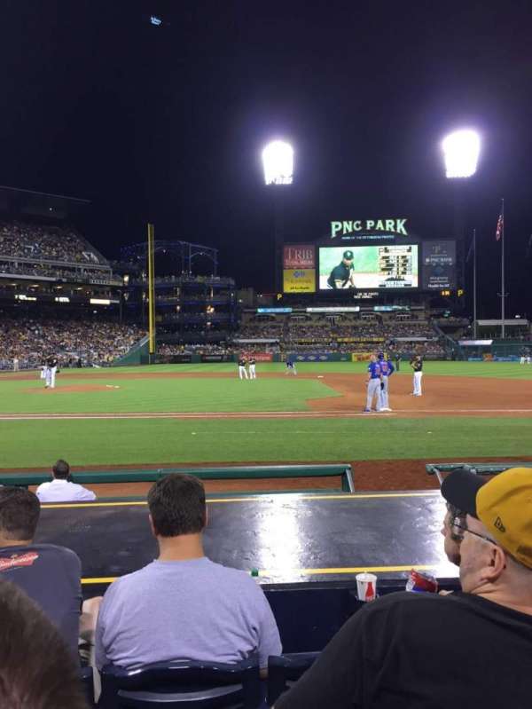 PNC Park, section: 10, row: J, seat: 11