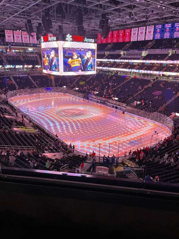 UBS Arena, section: 216, row: 2, seat: 11