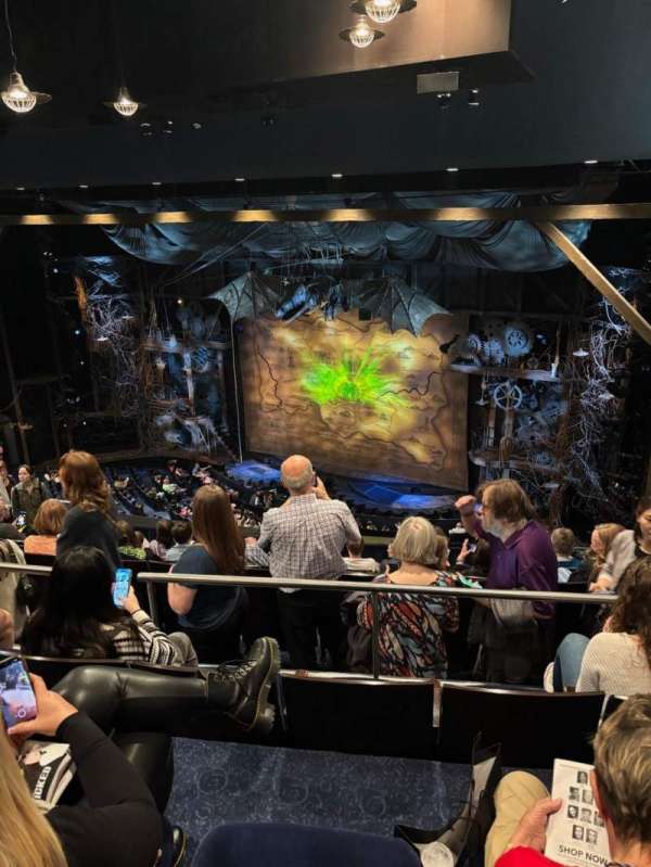 Gershwin Theatre, section: Rear Mezzanine R, row: H, seat: 26