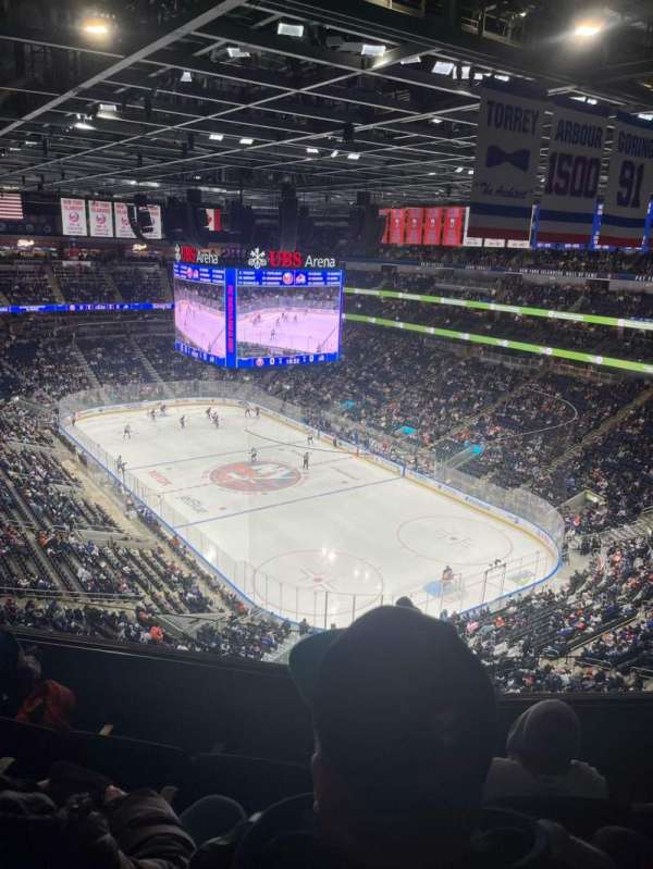 UBS Arena, section: 316, row: 4, seat: 11