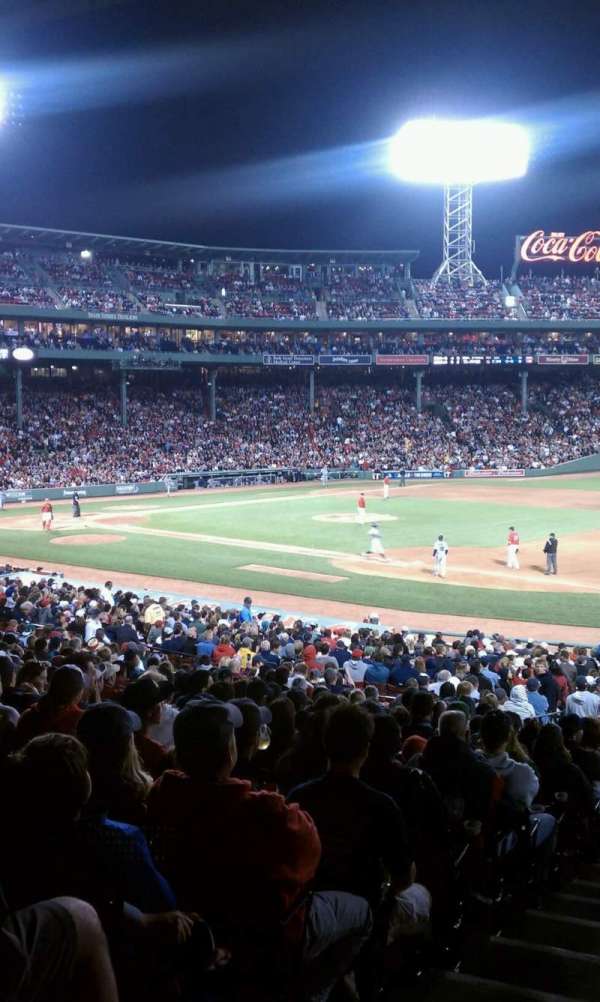 Fenway Park, section: Field Box 12, row: 6, seat: 18