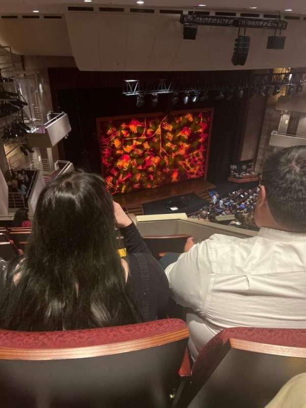 Temple Buell Theatre, section: Balcony E, row: G, seat: 303