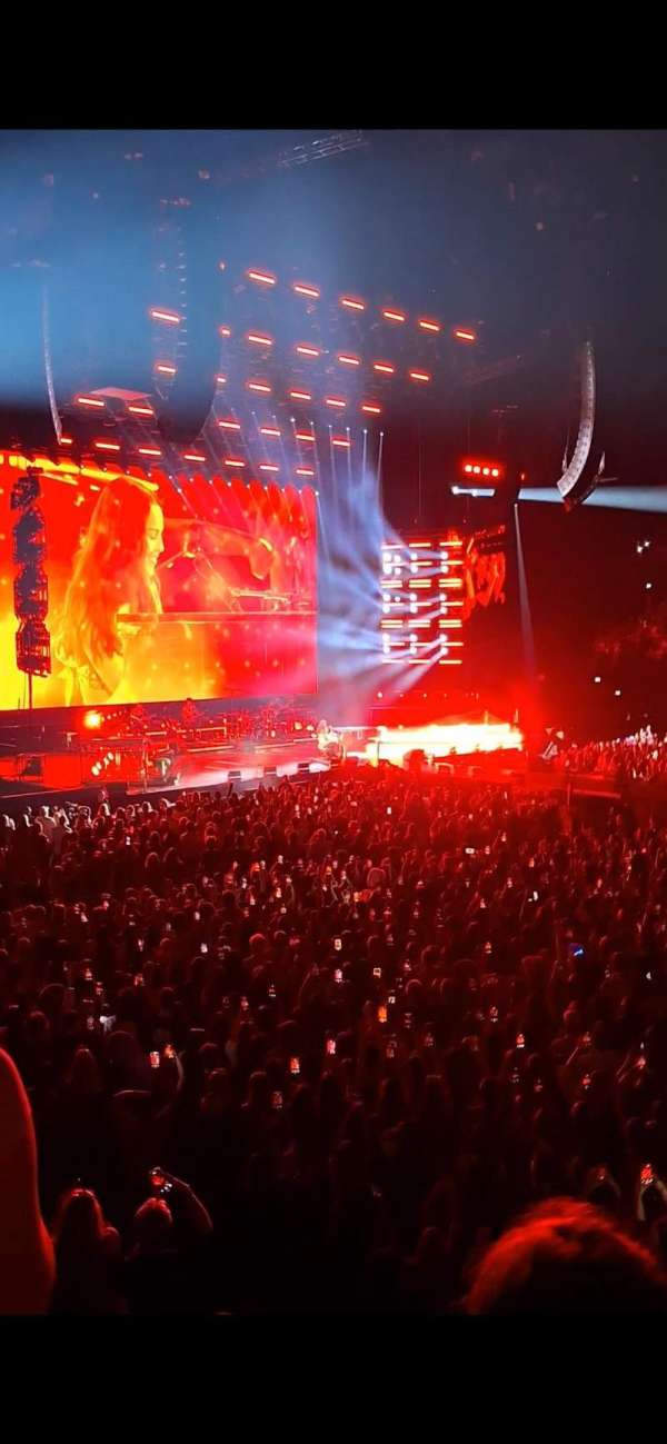 Co-op Live, section: 104, row: 2, seat: 71