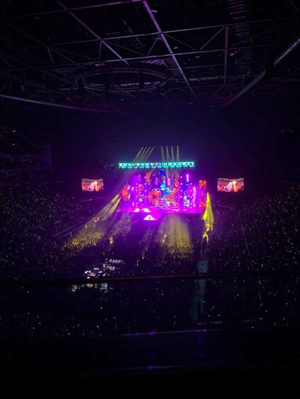 The O2, London, section: 413, row: A, seat: 758