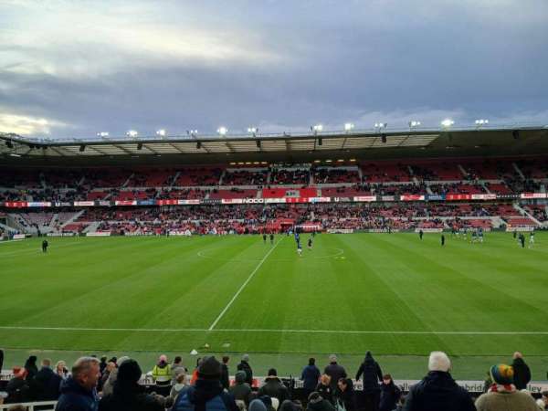 Riverside Stadium, section: 38/41, row: 14, seat: 119