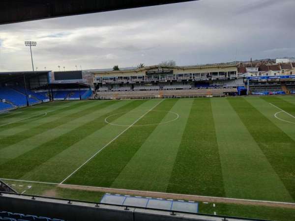 Memorial Stadium, Bristol, section: Popular Insulation Stand A, row: J, seat: 8