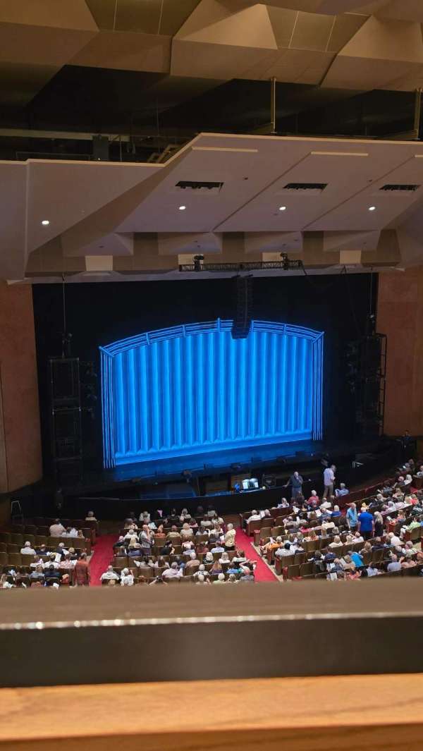 Keller Auditorium, section: 2nd Balcony A, row: A, seat: 3