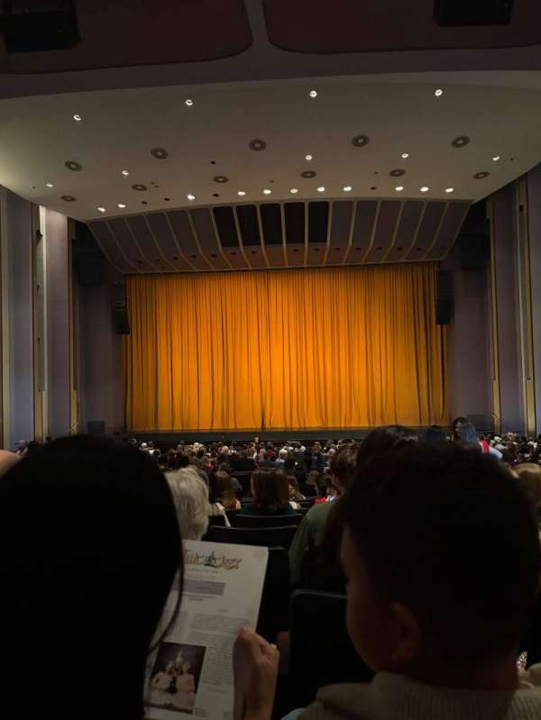 Mahalia Jackson Theater for the Performing Arts, section: 6, row: J, seat: 12