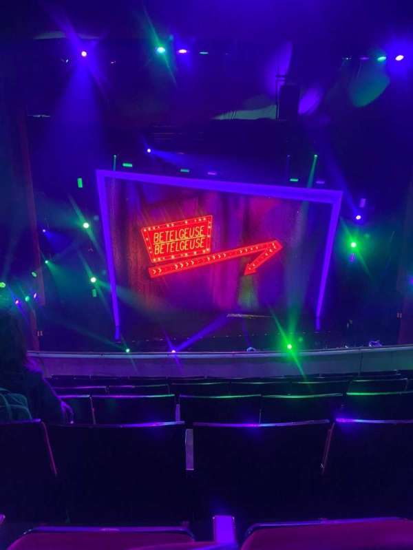 Marquis Theatre, section: Mezzanine C, row: G, seat: 103