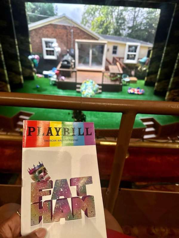 Todd Haimes Theatre, section: Mezzanine, row: A, seat: 121