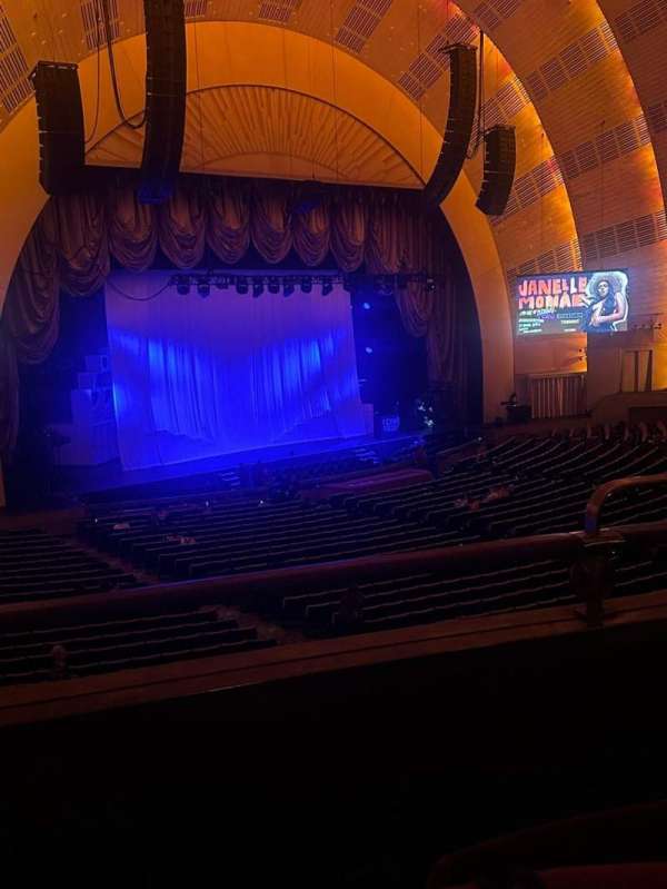 Radio City Music Hall, section: 1st Mezzanine 7, row: A, seat: 704