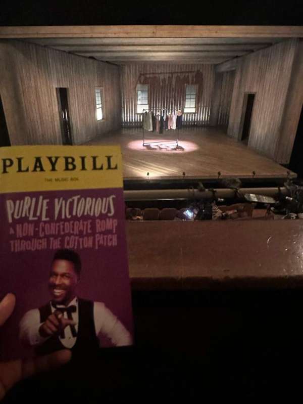 Music Box Theatre, section: Mezzanine C, row: A, seat: 109