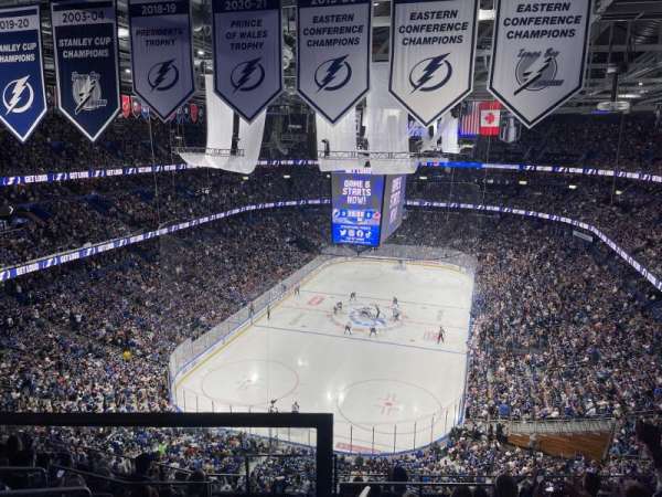 Benchmark International Arena, section: 307, row: H, seat: 22