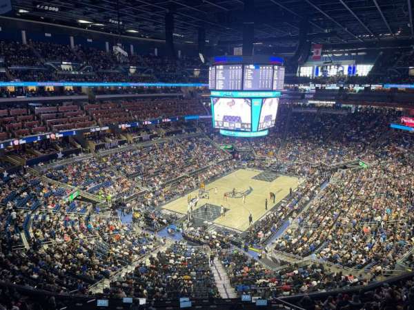 Kia Center, section: 214, row: 1, seat: 18