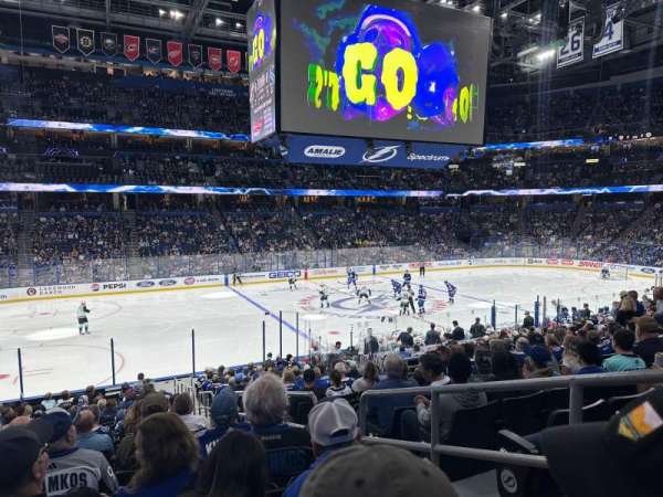 Benchmark International Arena, section: 103, row: W, seat: 1