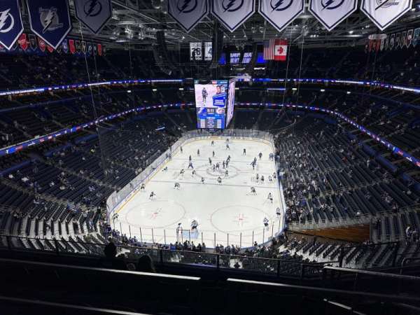 Benchmark International Arena, section: 308, row: G, seat: 3