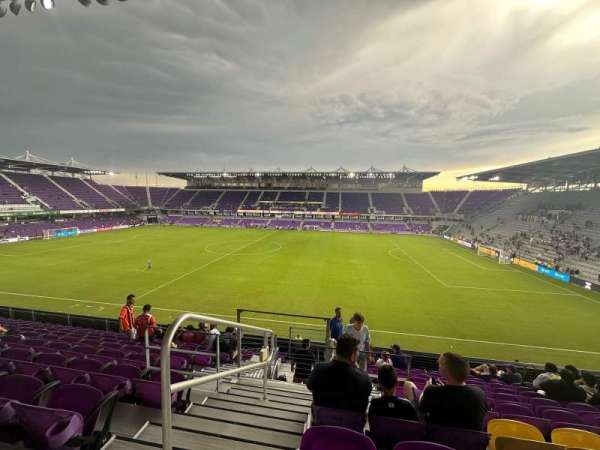 Inter&Co Stadium, section: 132, row: K, seat: 28