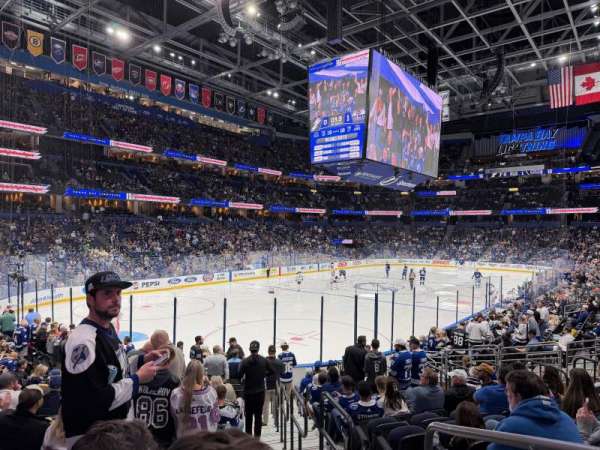 Benchmark International Arena, section: 106, row: S, seat: 1