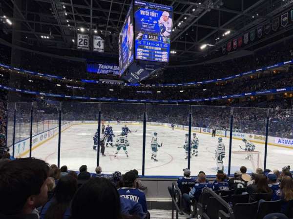 Benchmark International Arena, section: 110, row: J, seat: 1
