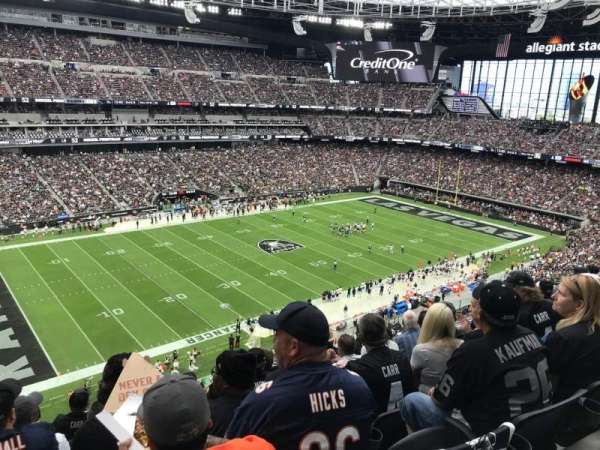 Allegiant Stadium, section: 316, row: 7, seat: 21