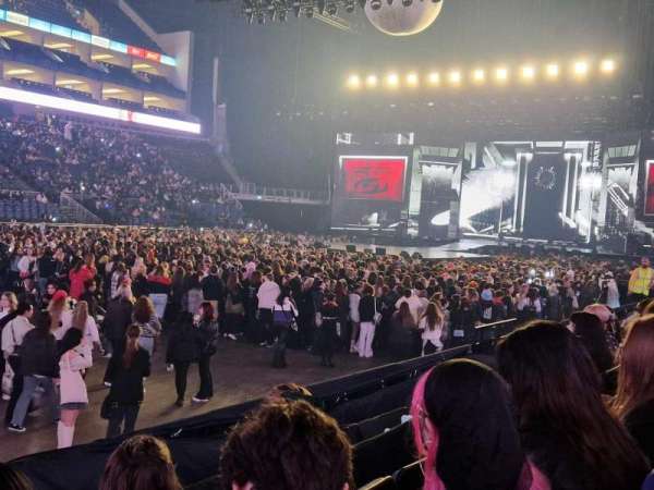 The O2, London, section: 110, row: G, seat: 303