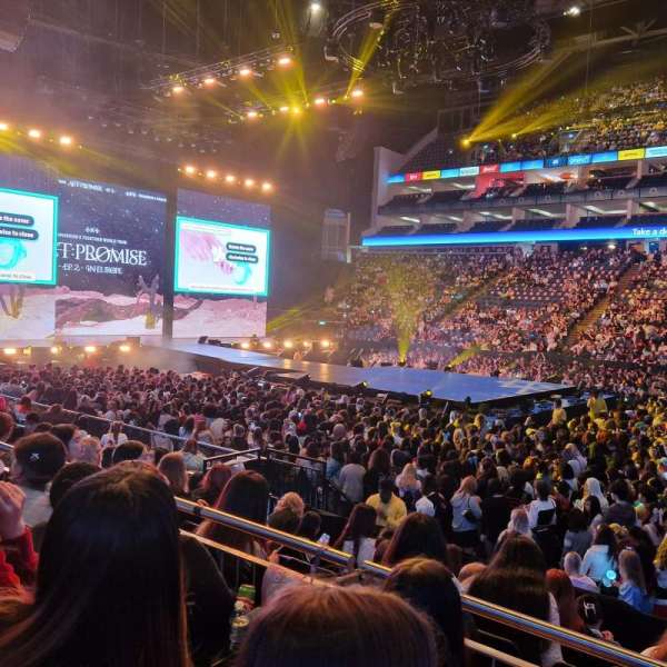 The O2, London, section: 102, row: K, seat: 81